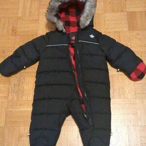 NEW Canadiana Baby Infants Puffer Snowsuit - for 3-6 Month